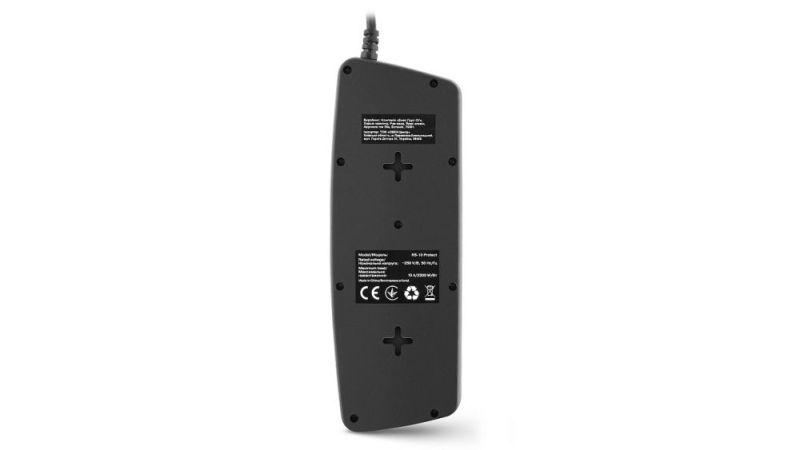 Фильтр питания REAL-EL RS-10 Protect 1.8 м Black (EL122300038)