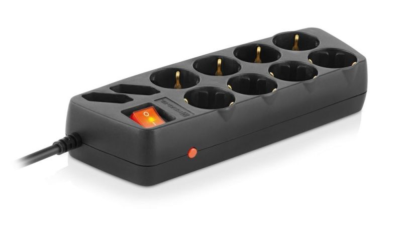 Фільтр живлення REAL-EL RS-10 Protect 5 м Black (EL122300040)