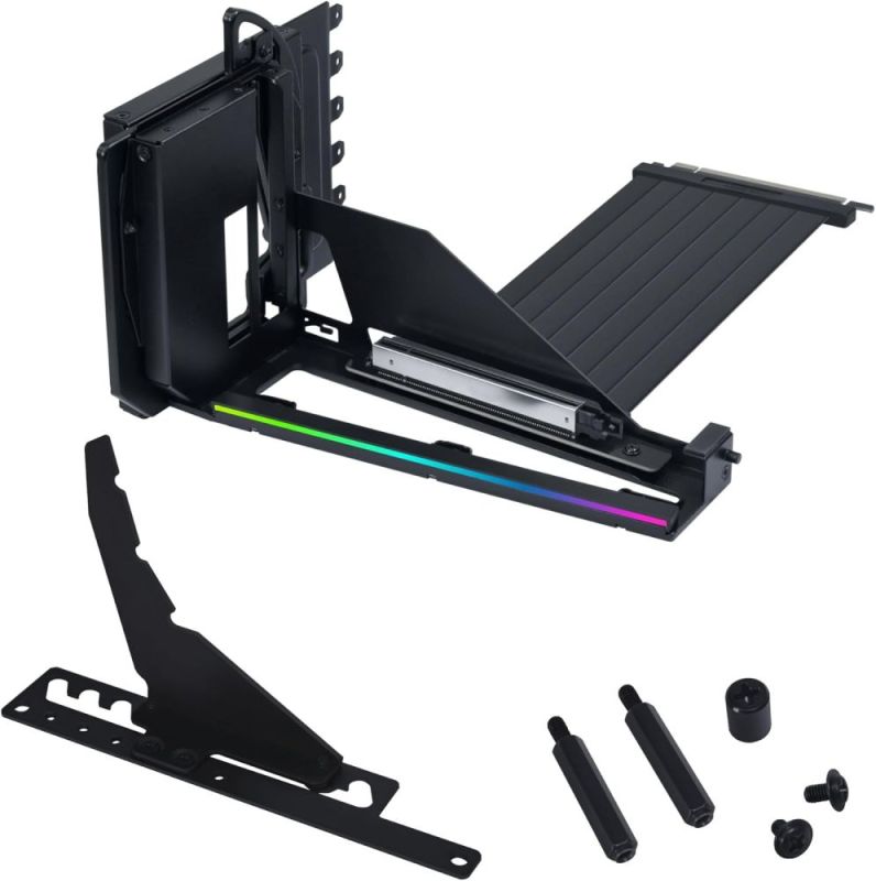 Брекет для вертикального встановлення відеокарти Lian Li Vertical GPU Bracket Kit PCIe5.0 Black (G89.VG4-5-V4X.00)