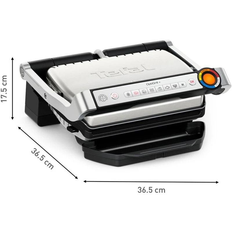 Гриль Tefal OptiGrill+ (GC717D10)