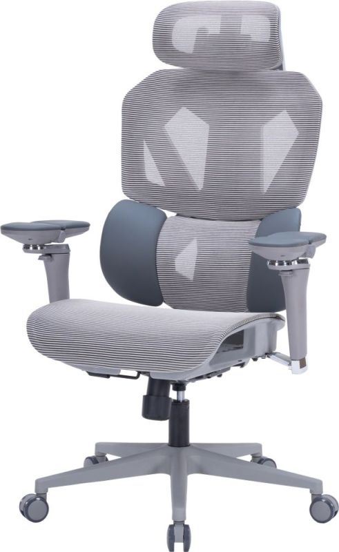 Крісло для геймерів GamePro Edge Grey (GC820MG)