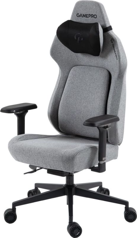 Кресло для геймеров GamePro Fabric Grey (GC925G)