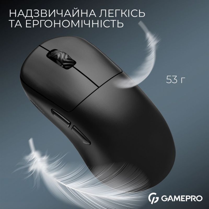 Мышь беспроводная GamePro Asgard Loki Black (GM022B)