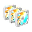 Вентилятор Gigabyte EZ Chain RVS Fan 120 Ice 3-Pack White (GP-GBT EZRVSFAN1203 ICE)