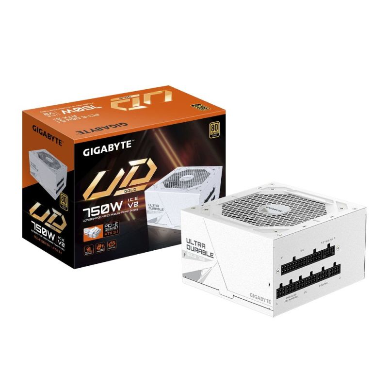 Блок живлення Gigabyte GP-UD750GM PG5 V2 ICE 750W (GP-UD750GM PG5 ICE)