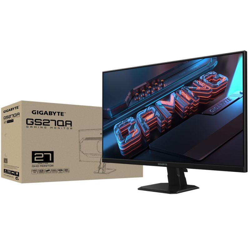 Монітор Gigabyte 27" GS27QA IPS Black 180Hz (GS27QA Gaming Monitor)