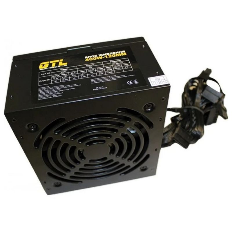 Блок живлення GTL 400W 120mm (GTL-400-120)
