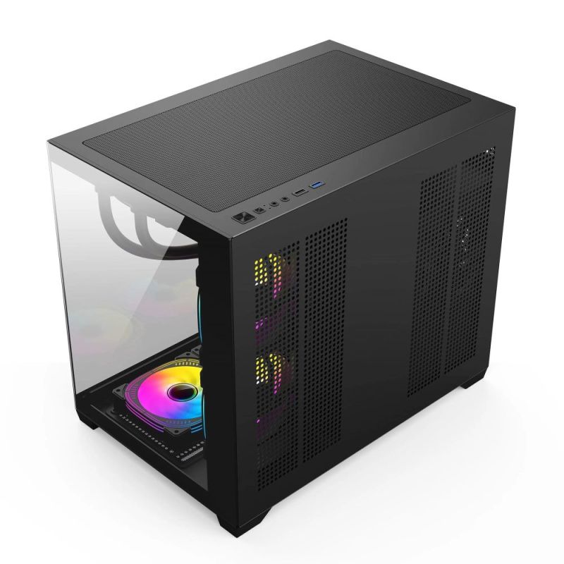 Корпус GTL Gaming Abyss Black без БП (GTLN285M)