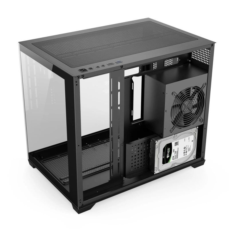 Корпус GTL Gaming Abyss Black без БП (GTLN285M)