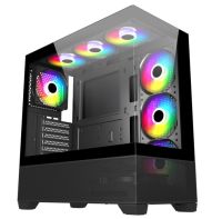 Корпус GTL Gaming Universe Black без БП (GTLXE218)