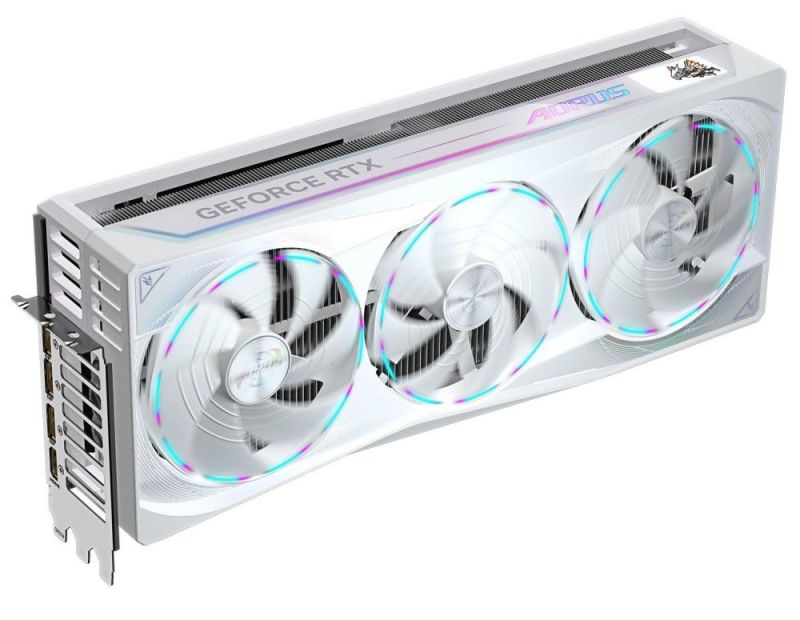 Відеокарта GF RTX 5090 32GB GDDR7 Aorus Stealth Ice Gigabyte (GV-N5090AORUSST ICE-32GD)