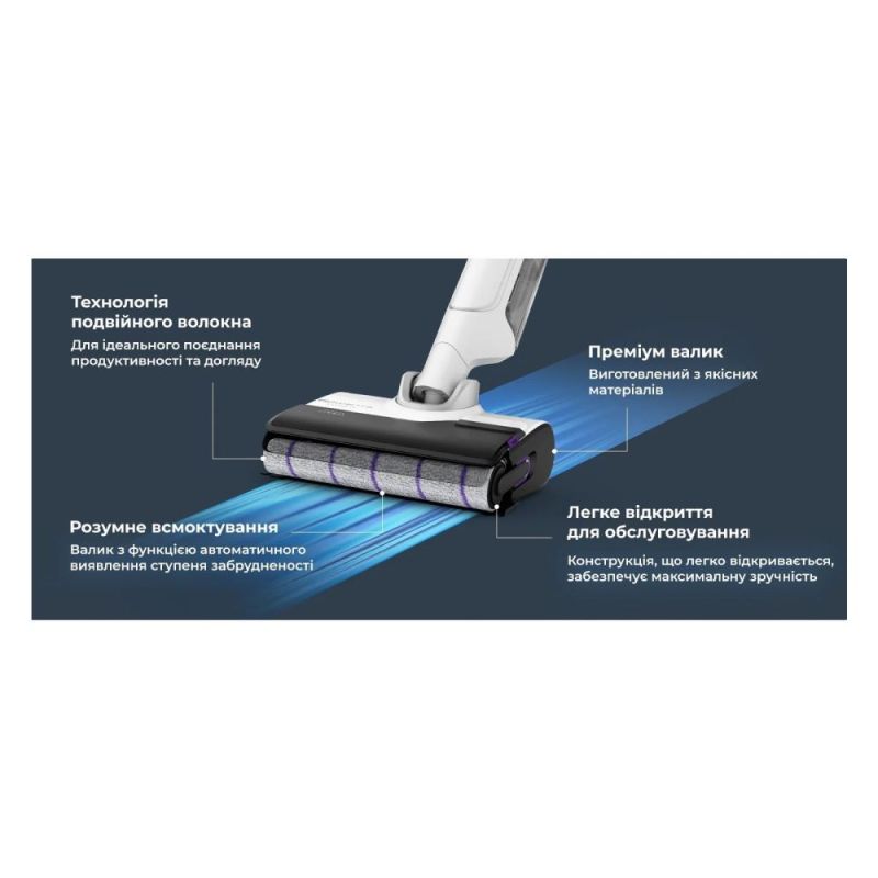 Аккумуляторный моющий пылесос Rowenta X-Clean 10 (GZ7540WO)