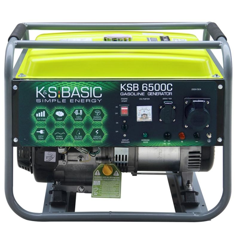 Генератор бензиновий Konner&Sohnen (KSB 6500C)