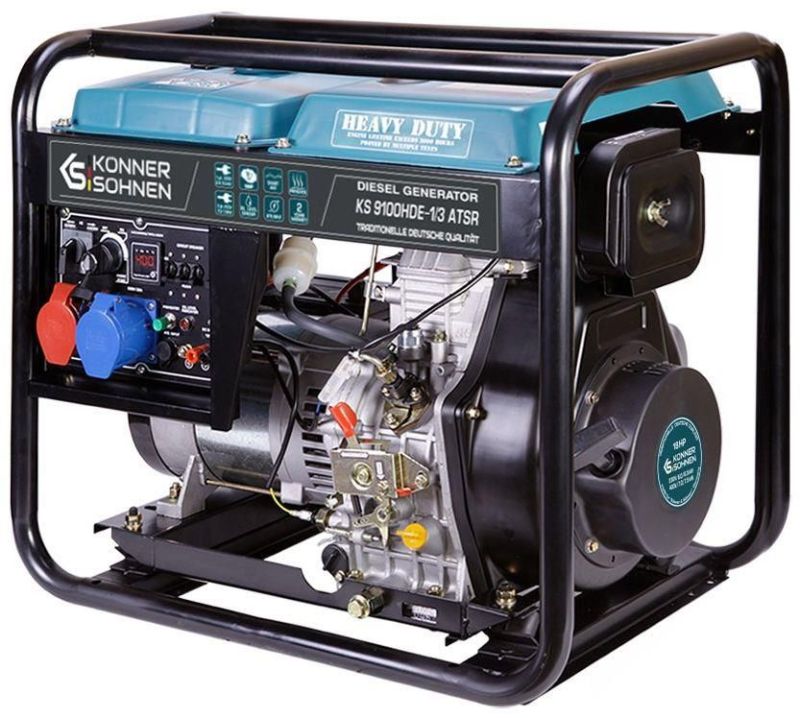 Генератор дизельний Konner&Sohnen KS 9100HDE-1/3 ATSR (EURO V) (KS9100HDE-1/3ATSR)