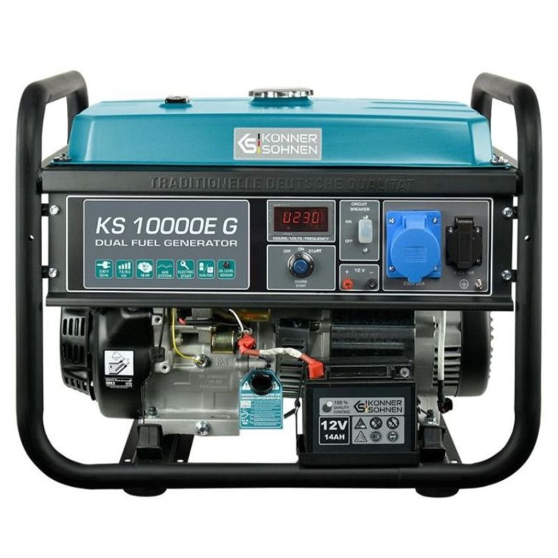 Генератор газобензиновий Konner&Sohnen KS 10000E G (KS10000EG)