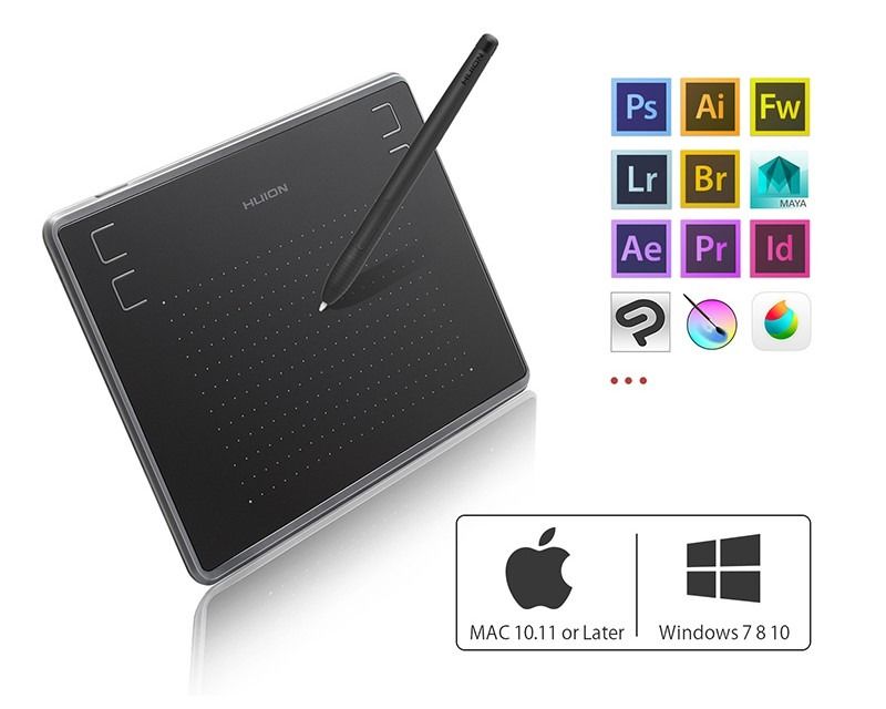 Графический планшет Huion Inspiroy (H430P)