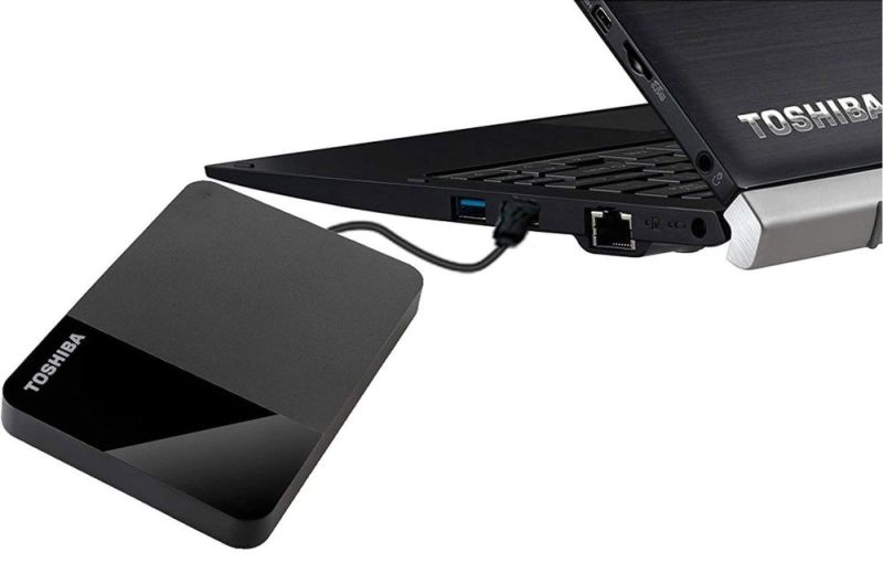 Внешний жесткий диск 2.5" USB 1.0TB Toshiba Canvio Ready Black (HDTP310EK3AA)