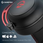 Гарнитура GamePro Asgard Skald Origin Black/Red (HS850BR)