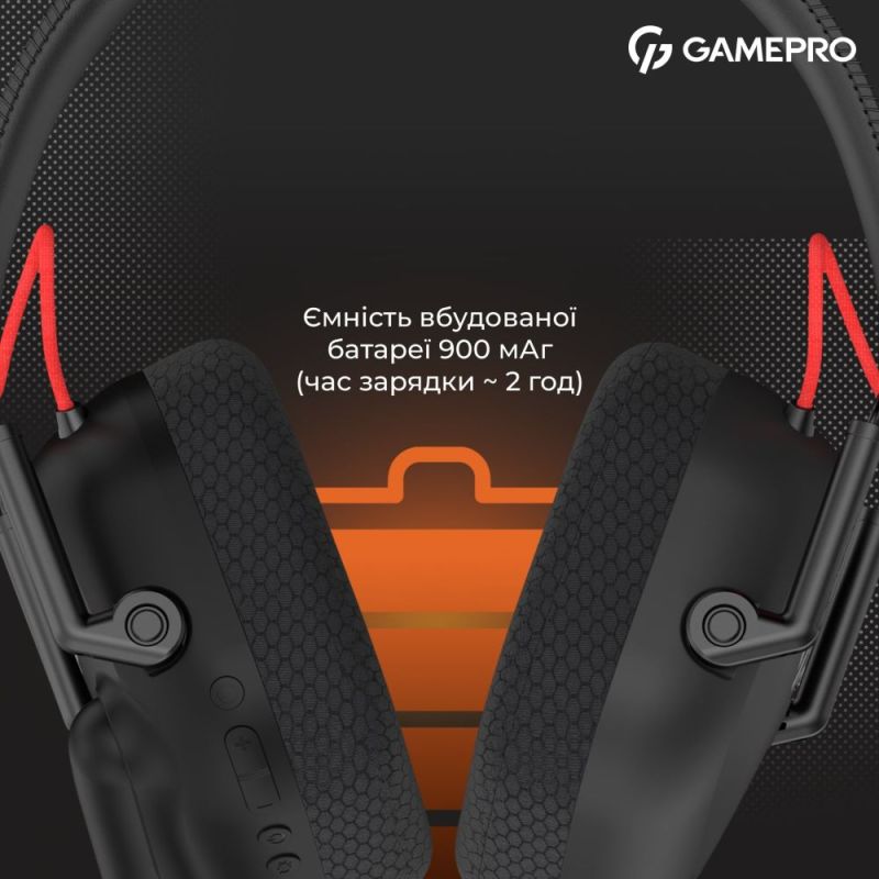 Гарнитура GamePro Genesis Mercury Pro Black (HSW120B)