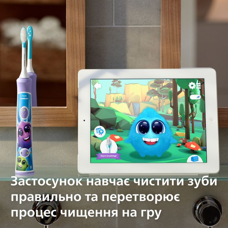 Зубная электрощетка Philips Sonicare For Kids (HX6322/12)