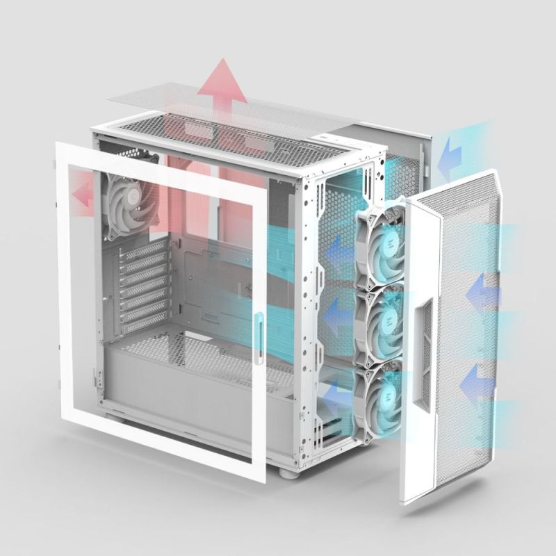 Корпус Zalman i3 Neo ARGB V2 White (I3NEOARGBV2WHITE)