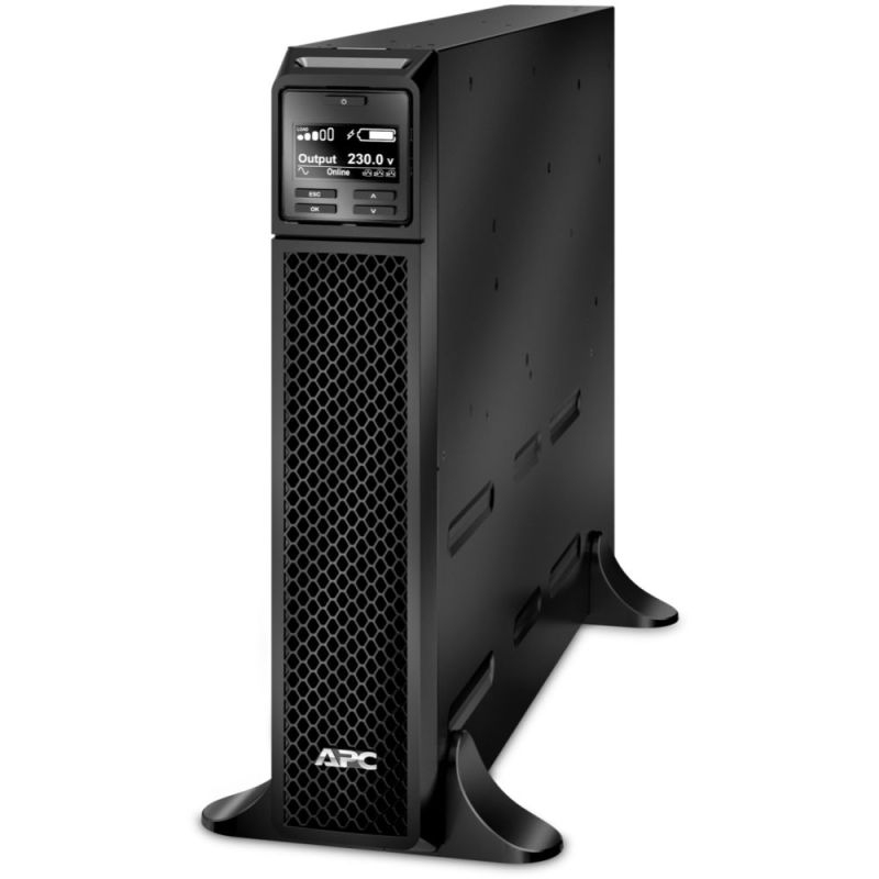 Джерело безперебійного живлення APC Smart-UPS SRT 2200VA, Online, 10 х IEC, USB, RJ-45, металл (SRT2200XLI)