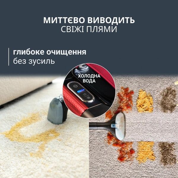 Миючий пилосос-плямовивідник Rowenta Clean It Hot & Cold (IN7020F0)