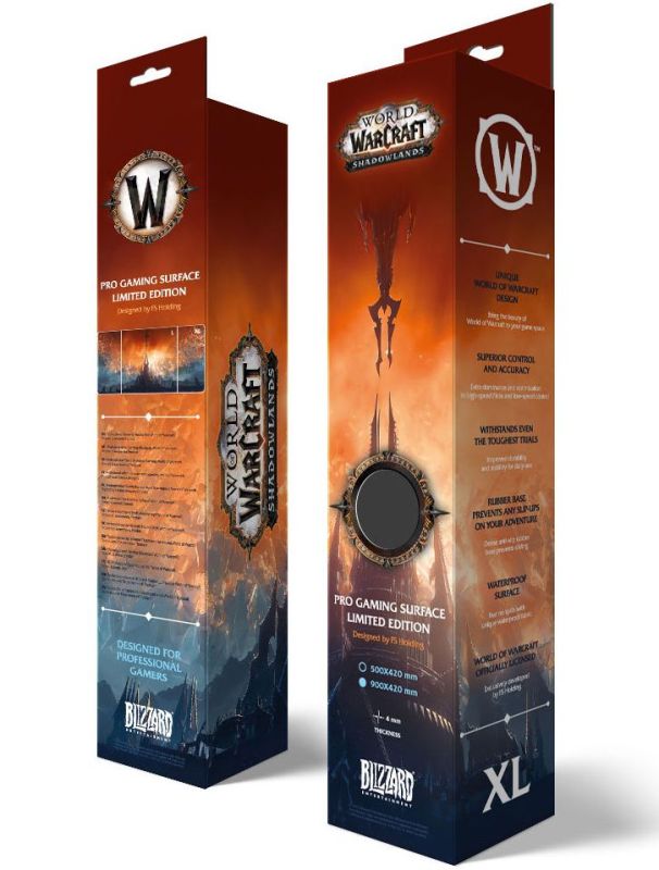 Ігрова поверхня Blizzard World of WarCraft Shadowlands Bolvar (FBLMPWOWLEACH21XL)