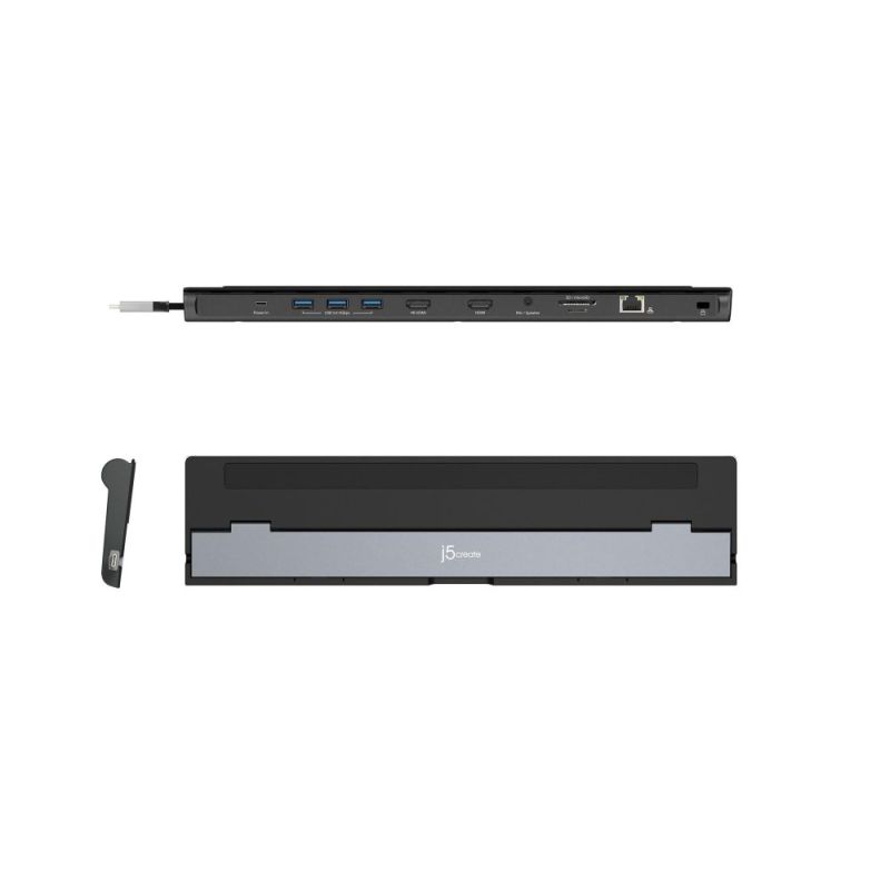 Док-станция J5create USB-C 10-в-1 (JCD542-N)
