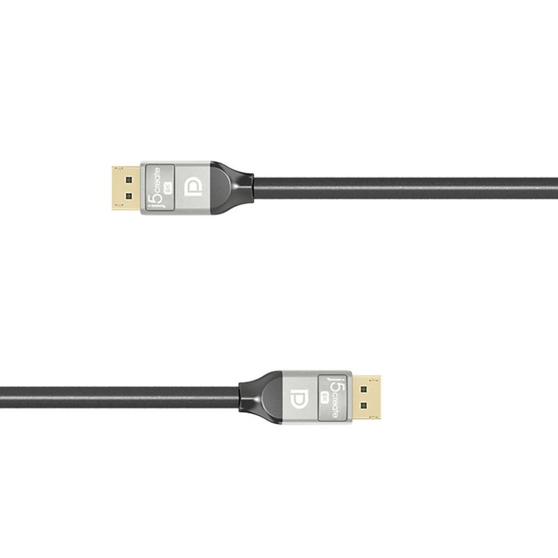 Кабель J5create DisplayPort - DisplayPort, 2м, Black (JDC43-N)