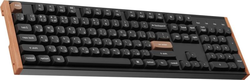 Клавіатура бездротова Keychron K10 HE Magnetic Switch Black RGB (K10H-F1-UA)
