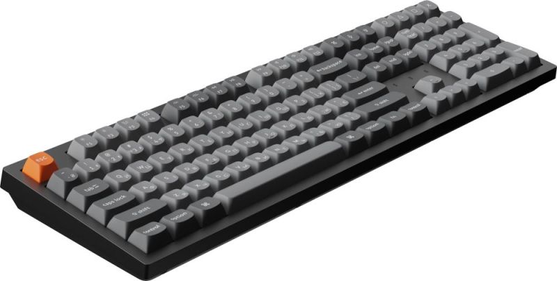 Клавіатура бездротова Keychron K10 Max Keychron Super Banana Switch Black RGB (K10M-H4-UA)