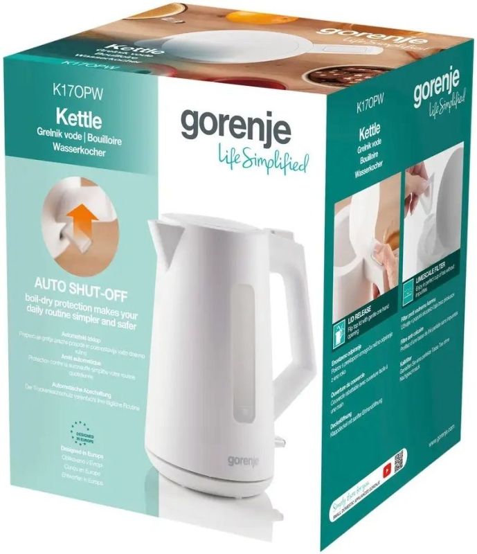 Електрочайник Gorenje (K17OPW)