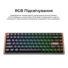 Клавіатура бездротова Keychron K2 HE Magnetic Switch Black RGB (K2H-F1-UA)