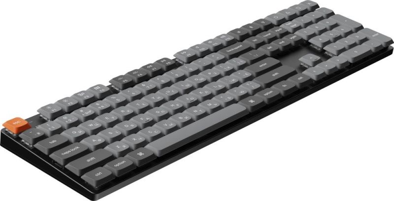 Клавіатура бездротова Keychron K5 Max, Gateron MX 2.0 Brown, Hot-Swap, RGB UA Black (K5M-H3-UA)