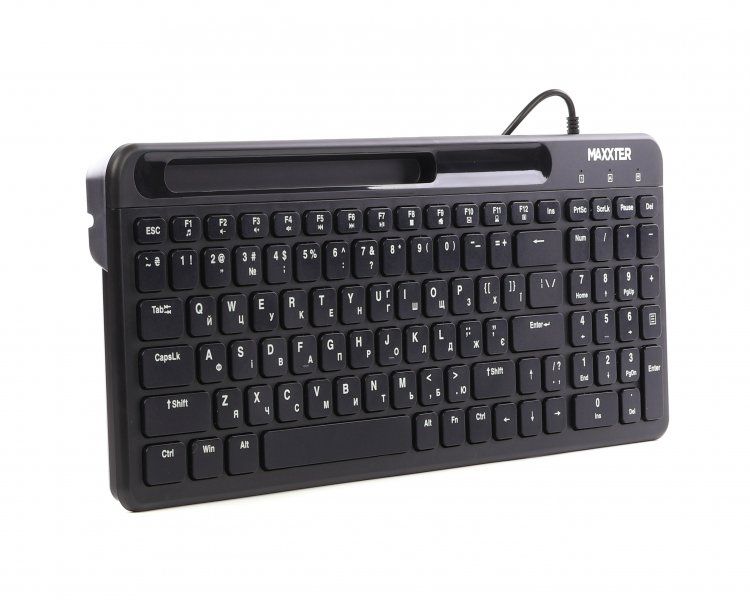 Клавиатура Maxxter Black (KB-01B-UA)