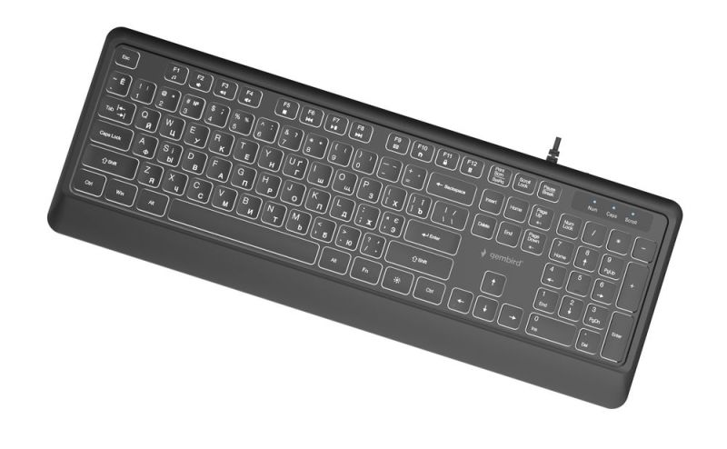 Клавіатура Gembird Black (KB-UML-04-CYRL)