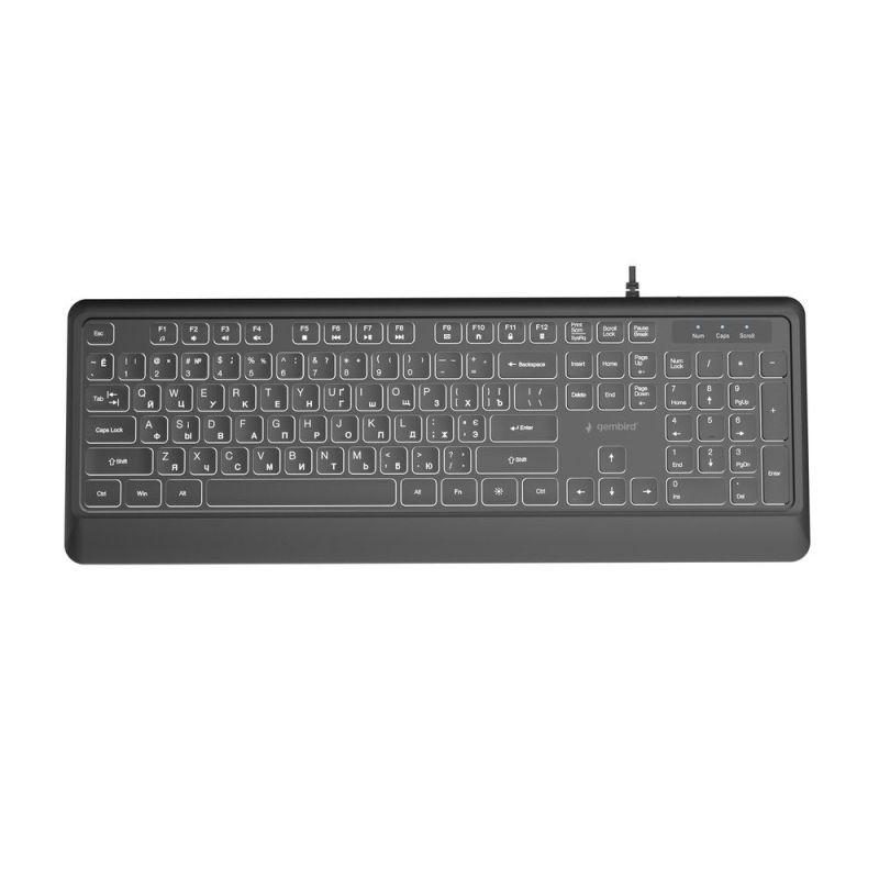 Клавіатура Gembird Black (KB-UML-04-CYRL)