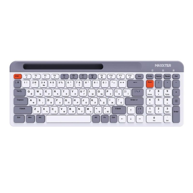 Клавиатура беспроводная Maxxter (KBW-02G-UA)