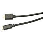 Кабель PowerPlant MicroUSB3.0(BM)-USB3.0 Type-C(M), 1.5м, Black (KD00AS1280)