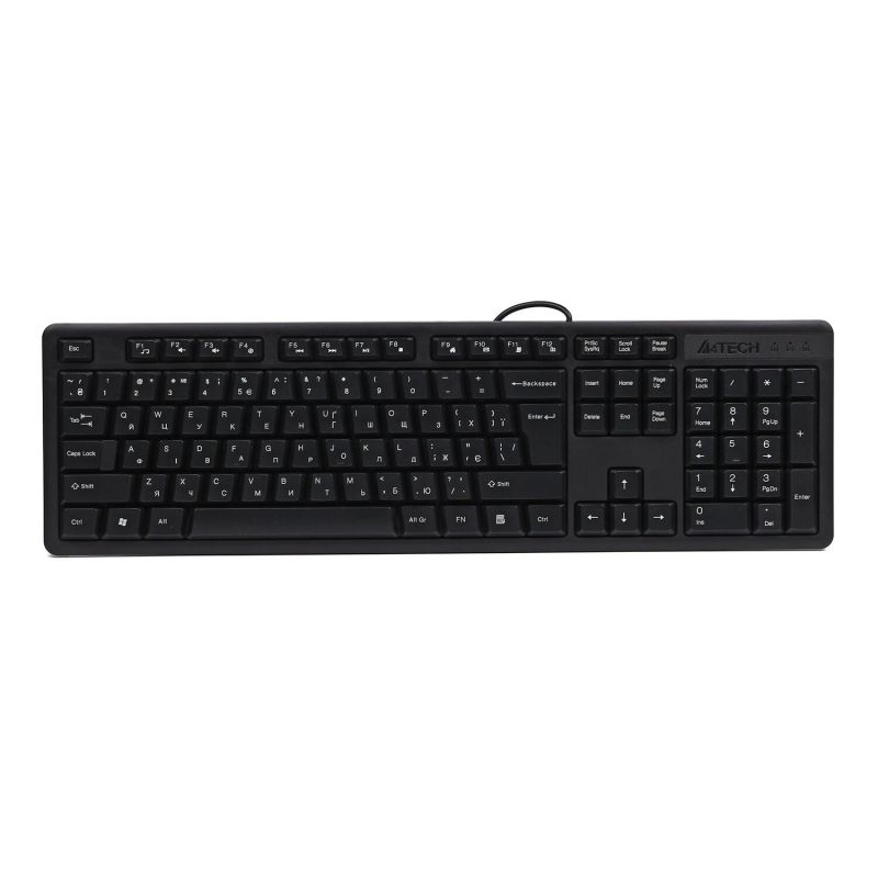 Клавіатура A4Tech KKS-3 USB Black (KKS-3 USB (Black))