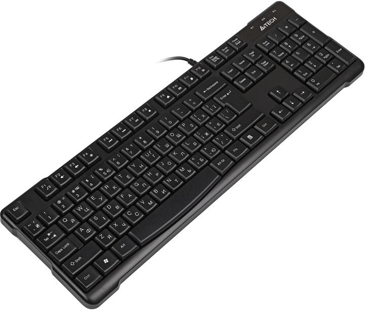 Клавиатура A4Tech KR-750 Ukr Black (KR-750 USB (Black))