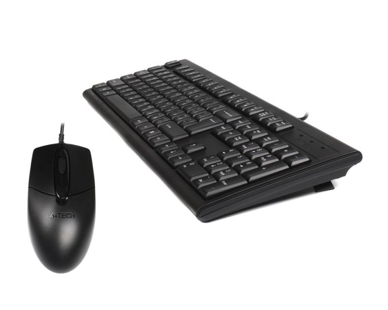 Комплект (клавиатура, мышь) A4Tech KR-8372S Black (KR-8372S (Black))
