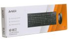 Комплект (клавіатура, миша) A4Tech (KR-8572 Black)