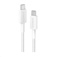 Кабель Anker 322 USB-C - USB-C 0.9 м, White (A81F5H21/A81F5G21)