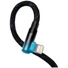 Кабель Baseus MVP 2 USB Type-C - Lightning (M/M), 20W, 1 м Black/Blue (CAVP000221)