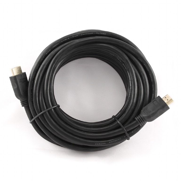 Кабель Cablexpert HDMI - HDMI V 1.4 (M/M), 7.5 м, чорний пакет (CC-HDMI4-7.5M)