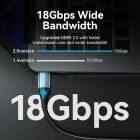 Кабель Vention HDMI - HDMI V 2.0 (M/M), 2 м, Blue (ALHSH)