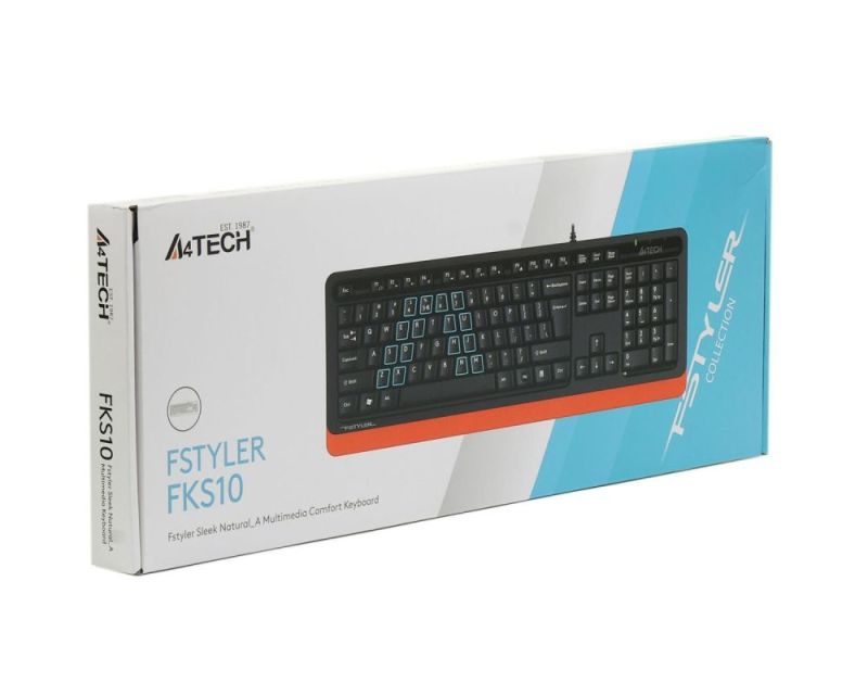 Клавиатура A4Tech Fstyler FKS10 Orange (FKS10 (Orange))