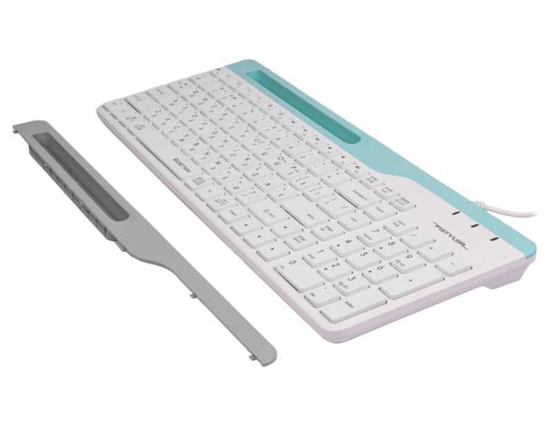 Клавиатура A4Tech Fstyler Ukr FK25 White (FK25 (White))